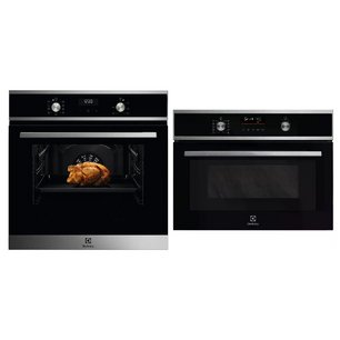 Electrolux (духовой шкаф EOD5H70BX + микроволновая печь EVM 6E46X) фото в Санкт-Петербурге