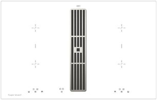 Варочная панель с вытяжкой Куперсбуш KMI 8500.0 WR Stainless Steel фото в Санкт-Петербурге Варочная панель с вытяжкой Kuppersbusch KMI 8500.0 WR Stainless Steel фото в Санкт-Петербурге