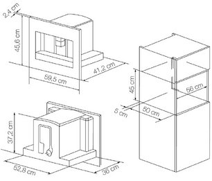 Встраиваемая кофемашина Lofra DolceVita 60 YBRBI66T CHROME фото 4 в Санкт-Петербурге