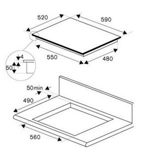 Варочная панель Бертаззони P604IM2G5NE фото 4 в Санкт-Петербурге Варочная панель Bertazzoni P604IM2G5NE фото 4 в Санкт-Петербурге
