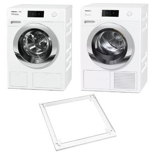 Miele ChromeEdition (стиральная машина WCR890WPS + сушильная машина TCR790WP + монтажный элемент WTV501) фото в Санкт-Петербурге Miele ChromeEdition (стиральная машина WCR890WPS + сушильная машина TCR790WP + монтажный элемент WTV501) фото в Санкт-Петербурге