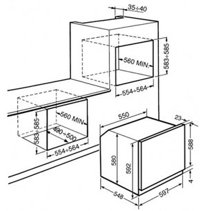 Духовой шкаф Смег SF800PO фото 4 в Санкт-Петербурге Духовой шкаф Smeg SF800PO фото 4 в Санкт-Петербурге