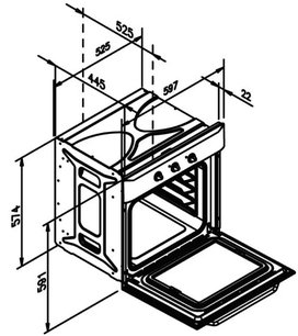 Духовой шкаф Zigmund Shtain BN 19.504 S фото 2 в Санкт-Петербурге