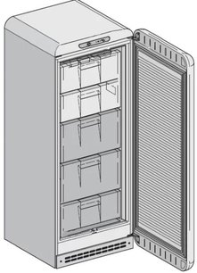 Холодильник Смег CVB20RP фото 4 в Санкт-Петербурге Холодильник Smeg CVB20RP фото 4 в Санкт-Петербурге