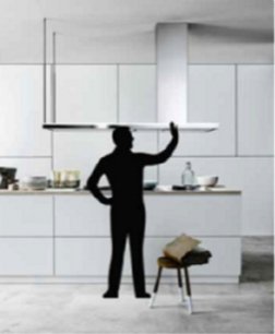 Вытяжка FALMEC DESIGN LUMEN ISOLA STEEL 175 DX фото 3 в Санкт-Петербурге Вытяжка FALMEC DESIGN LUMEN ISOLA STEEL 175 DX фото 3 в Санкт-Петербурге