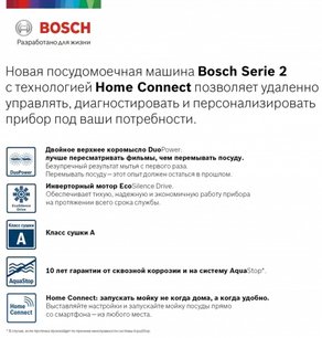 Встраиваемая посудомоечная машина BOSCH SPV2IKX2CR фото 2 в Санкт-Петербурге Встраиваемая посудомоечная машина BOSCH SPV2IKX2CR фото 2 в Санкт-Петербурге