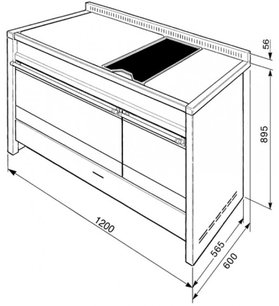 Варочный центр Смег A3-7 фото 2 в Санкт-Петербурге Варочный центр Smeg A3-7 фото 2 в Санкт-Петербурге