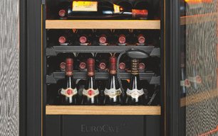 Встраиваемый двухтемпературный винный шкаф EuroCave D-INSP-M I-090022-M фото 4 в Санкт-Петербурге