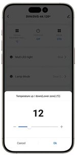 Встраиваемый винный шкаф Dunavox DVS-19.50SS фото 4 в Санкт-Петербурге
