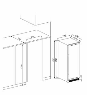 Винный шкаф Climadiff PRO147XDZ фото 2 в Санкт-Петербурге