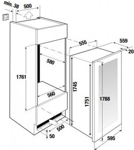 Встраиваемый холодильник для вина Куперсбуш FWK 8850.0 S5 фото 4 в Санкт-Петербурге Встраиваемый холодильник для вина Kuppersbusch FWK 8850.0 S5 фото 4 в Санкт-Петербурге
