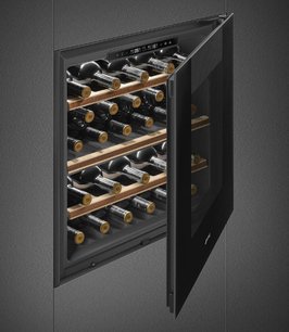 Встраиваемый холодильный шкаф для вина Smeg CVI129B3 фото 4 в Санкт-Петербурге
