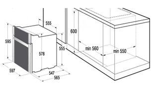 Духовой шкаф Korting OKB 793 CMGW фото 2 в Санкт-Петербурге