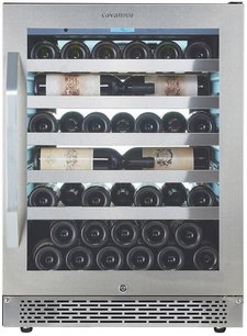 Встраиваемый винный шкаф Каванова CV045-1TL фото в Санкт-Петербурге Встраиваемый винный шкаф Cavanova CV045-1TL фото в Санкт-Петербурге