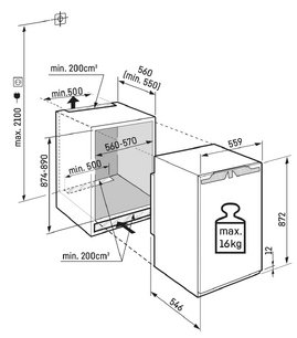 Встраиваемый холодильник Liebherr IRc 3951 фото 4 в Санкт-Петербурге