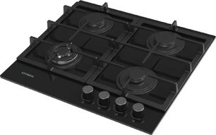 Газовая варочная панель Hyundai HHG 6434 BG фото 2 в Санкт-Петербурге