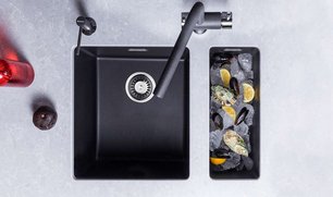 Мойка Омойкири Kata 40-U-BL фото 2 Мойка Omoikiri Kata 40-U-BL фото 2