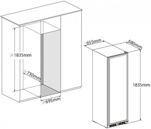 Винный шкаф Dunavox DX-194.490SSK фото 4 в Санкт-Петербурге