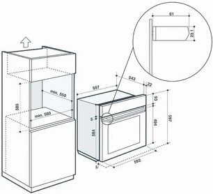 Духовой шкаф De Dietrich DOR4747X фото 2 в Санкт-Петербурге