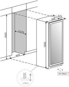 Винный шкаф Пандо PBE 182-190 фото 3 в Санкт-Петербурге Винный шкаф Pando PBE 182-190 фото 3 в Санкт-Петербурге