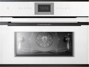Компактный духовой шкаф с паром Kuppersbusch CBD 6550.0 W6 Black Steel фото в Санкт-Петербурге