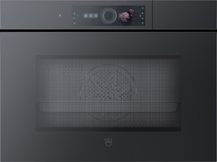 Встраиваемый паровой шкаф Фауцуг CombiSteamer V6000 45M CSM6T-23047 (черное стекло/без ручки) фото в Санкт-Петербурге Встраиваемый паровой шкаф V-ZUG CombiSteamer V6000 45M CSM6T-23047 (черное стекло/без ручки) фото в Санкт-Петербурге