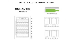 Винный шкаф Dunavox DAB-48.125SS фото 4 в Санкт-Петербурге