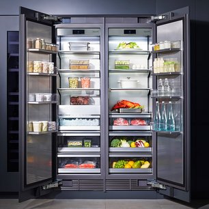 Встраиваемая морозильная камера Signature Kitchen Suite SKSCF2431P фото 3 в Санкт-Петербурге