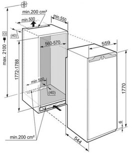 Встраиваемый холодильник Либхер IKB 3514 Comfort BioFresh фото 4 в Санкт-Петербурге Встраиваемый холодильник Liebherr IKB 3514 Comfort BioFresh фото 4 в Санкт-Петербурге