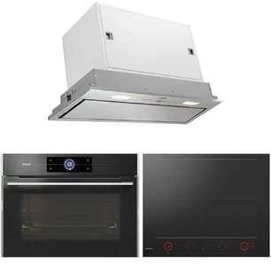 Asko (варочная панель HID654GC + духовой шкаф OCM8478G + вытяжка CC4527S) фото в Санкт-Петербурге