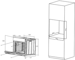 Духовой шкаф Хайер HOX-P06HGW фото 3 в Санкт-Петербурге Духовой шкаф Haier HOX-P06HGW фото 3 в Санкт-Петербурге