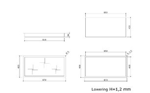 Индукционная варочная панель Barazza 1PLB3IDN рамка под сталь фото 2 в Санкт-Петербурге