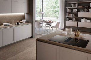 Варочная панель со встроенной вытяжкой Faber Galileo Linear F830 фото 4 в Санкт-Петербурге