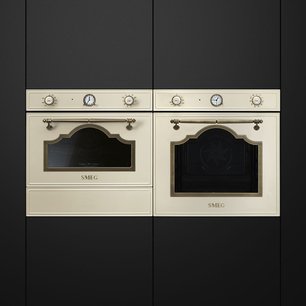 Компактный духовой шкаф с пароваркой Смег SF4750VCPO1 фото 3 в Санкт-Петербурге Компактный духовой шкаф с пароваркой Smeg SF4750VCPO1 фото 3 в Санкт-Петербурге