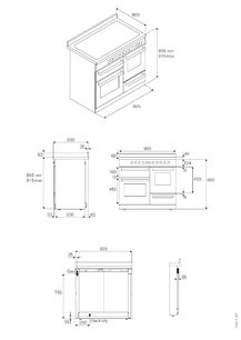 Варочный центр Bertazzoni MAS100 6 MFE T VI T фото 4 в Санкт-Петербурге