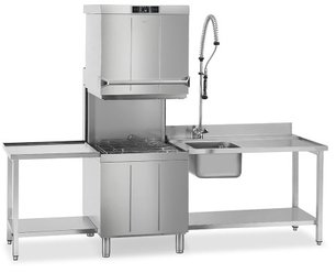 Купольная посудомоечная машина Smeg HTY620DS фото 2 в Санкт-Петербурге