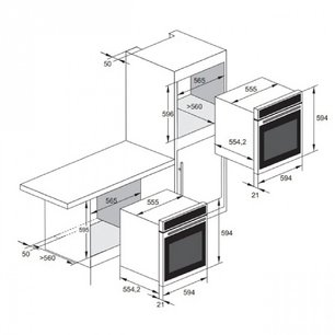 Духовой шкаф Kaiser EH 6347 фото 4 в Санкт-Петербурге