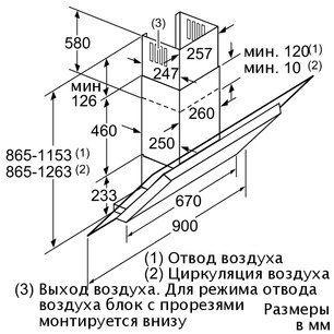 Вытяжка Нефф D39F55N0 фото 2 в Санкт-Петербурге Вытяжка Neff D39F55N0 фото 2 в Санкт-Петербурге