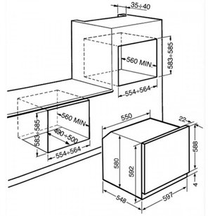 Духовой шкаф Smeg SC112SGT2 фото 2 в Санкт-Петербурге