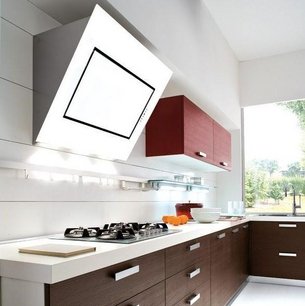 Вытяжка Falmec Quasar (A+) 90 White Glass фото 4 в Санкт-Петербурге