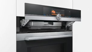 Компактный духовой шкаф Siemens CN 678G4S1 фото 3 в Санкт-Петербурге