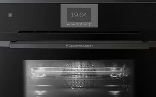 Компактный духовой шкаф с микроволнами  Куперсбуш CBM 6550.0 S2 Black Chrome фото 2 в Санкт-Петербурге Компактный духовой шкаф с микроволнами  Kuppersbusch CBM 6550.0 S2 Black Chrome фото 2 в Санкт-Петербурге