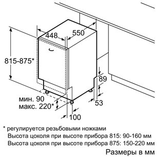 Встраиваемая посудомоечная машина Нефф S58M58X0 фото 2 в Санкт-Петербурге Встраиваемая посудомоечная машина Neff S58M58X0 фото 2 в Санкт-Петербурге