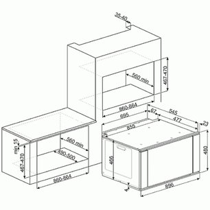 Духовой шкаф Смег SF9800PRO фото 2 в Санкт-Петербурге Духовой шкаф Smeg SF9800PRO фото 2 в Санкт-Петербурге