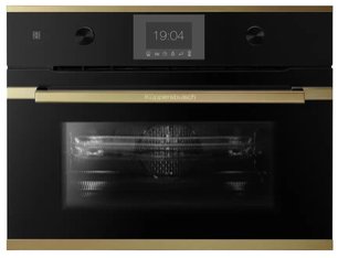 Компактный духовой шкаф с микроволнами Куперсбуш CBM 6350.0 S4 Gold фото в Санкт-Петербурге Компактный духовой шкаф с микроволнами Kuppersbusch CBM 6350.0 S4 Gold фото в Санкт-Петербурге