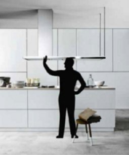 Вытяжка FALMEC DESIGN LUMEN ISOLA STEEL 175 SX фото 3 в Санкт-Петербурге Вытяжка FALMEC DESIGN LUMEN ISOLA STEEL 175 SX фото 3 в Санкт-Петербурге