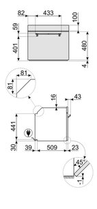 Духовой шкаф Смег SF750BS фото 4 в Санкт-Петербурге Духовой шкаф Smeg SF750BS фото 4 в Санкт-Петербурге