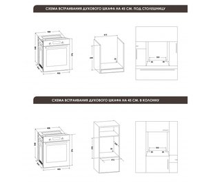 Духовой шкаф Schaub Lorenz SLB EB4610 фото 2 в Санкт-Петербурге