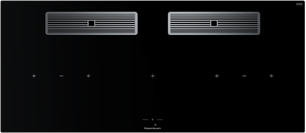 Индукционная варочная поверхность с вытяжкой Kuppersbusch KMI 12850.0 SR-S Silver Chrome фото в Санкт-Петербурге