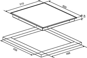 Варочная панель Smeg SE60X фото 2 в Санкт-Петербурге